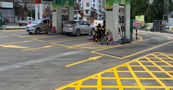 蘇州道路劃線分析，加油站消防通道劃線規范有哪些?