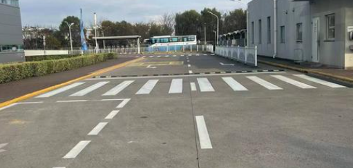 蘇州工廠劃線施工，為生產秩序筑牢基礎